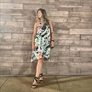 Tropical print Laurent Conrad dress